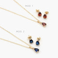 Juego Zirconia Gota